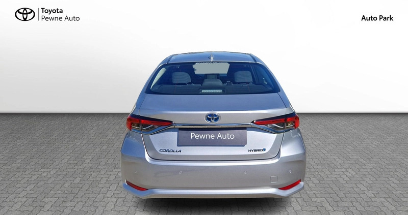 Toyota Corolla cena 104900 przebieg: 36641, rok produkcji 2022 z Biała małe 79